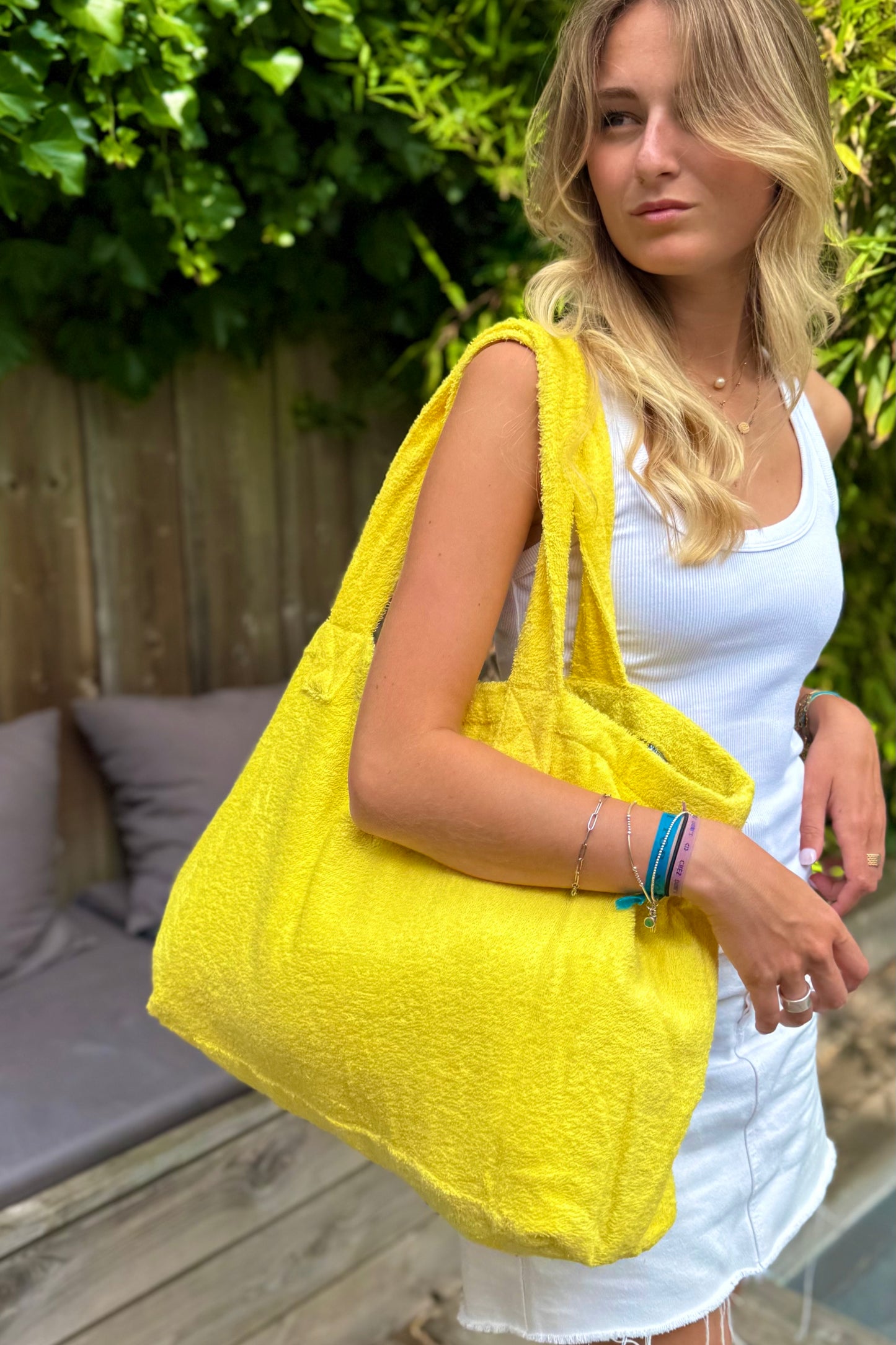 Sac Éponge Jaune