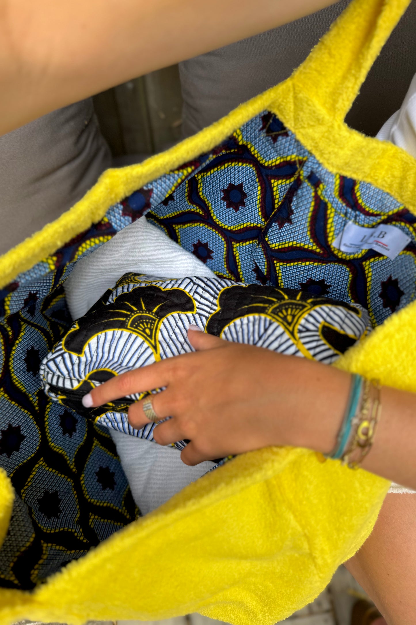 Sac Éponge Jaune